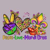Peace Love Mardi Gras Olivia Vintage Tee | Teevron