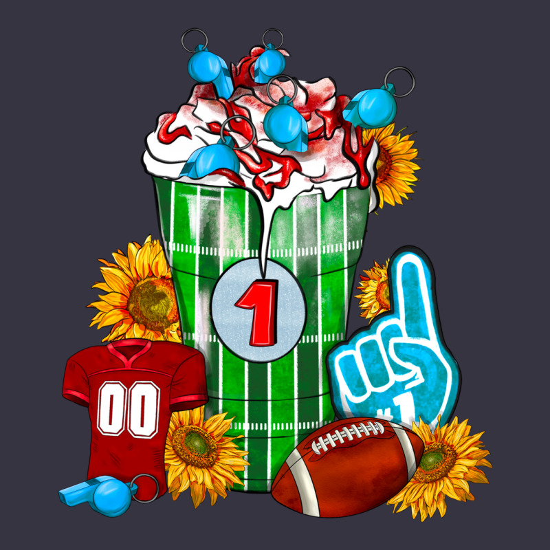 Football Frappe Vintage Hoodie by FaDigitalArtStudio | Teevron