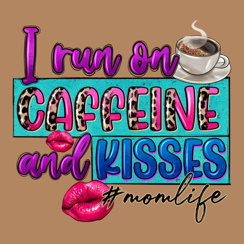 I Run On Caffeine And Kisses Long Sleeve Tee by FaDigitalArtStudio | Teevron