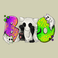 Boo Ghost Cat Heavy Core Tee | Teevron