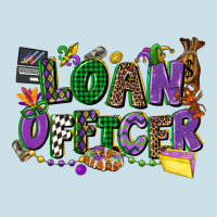 Loan Officer Mardi Gras Cowgirl Ladies Tee | Teevron
