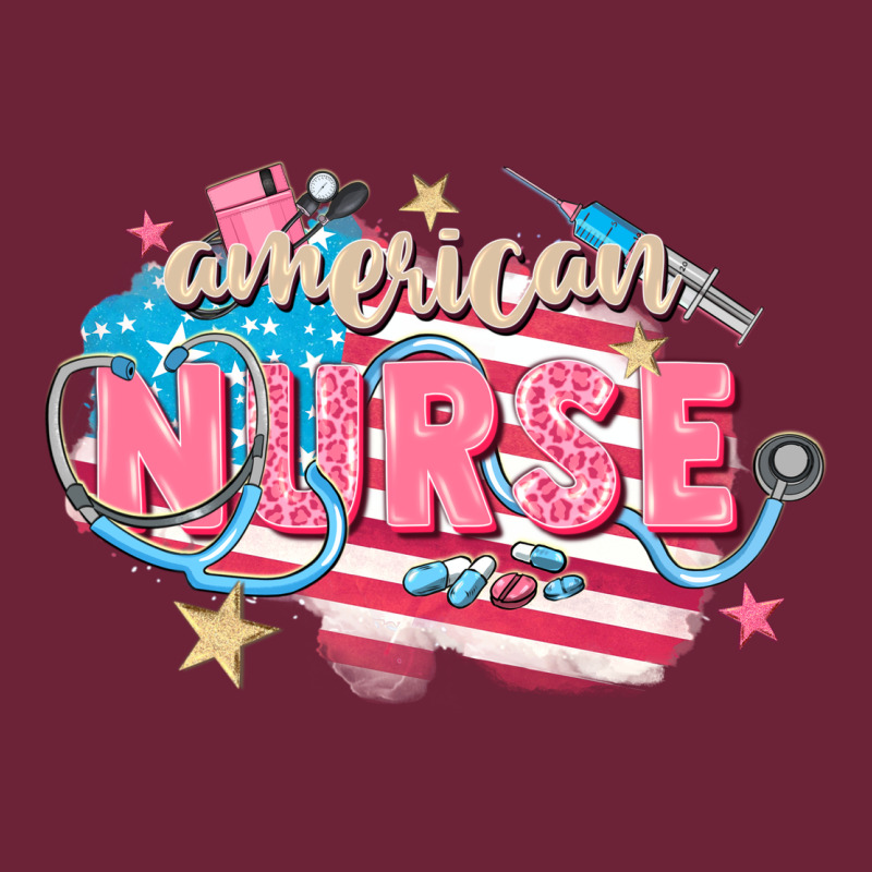 American Nurse Long Sleeve Tee by FaDigitalArtStudio | Teevron