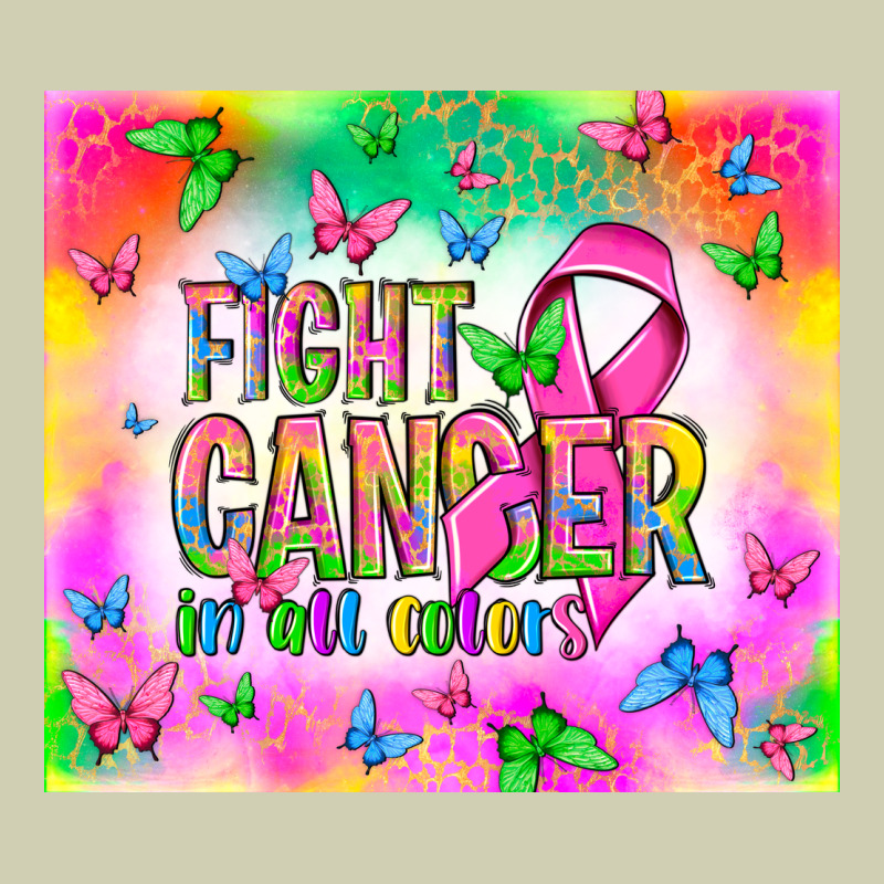 Fight Cancer In All Colors Heavy Core Tee by NancyCooperArtShop | Teevron