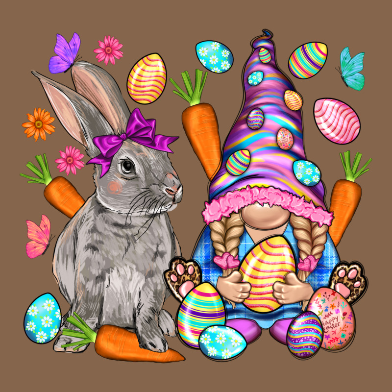 Easter Gnome And Rabbit Easter Day Premium Tee by HowdyJamesFarm | Teevron