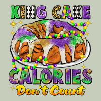 King Cake Calories Dont Count Mardi Gras Ladies Tee | Teevron