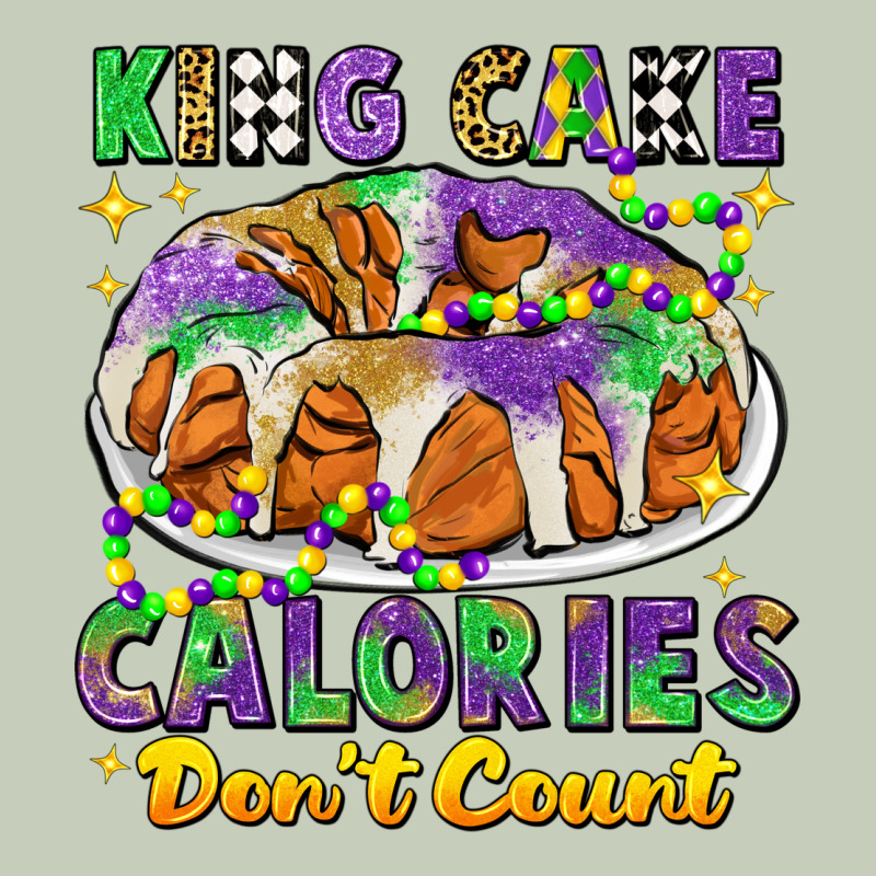King Cake Calories Dont Count Mardi Gras Ladies Tee by CowGirlArtShop | Teevron