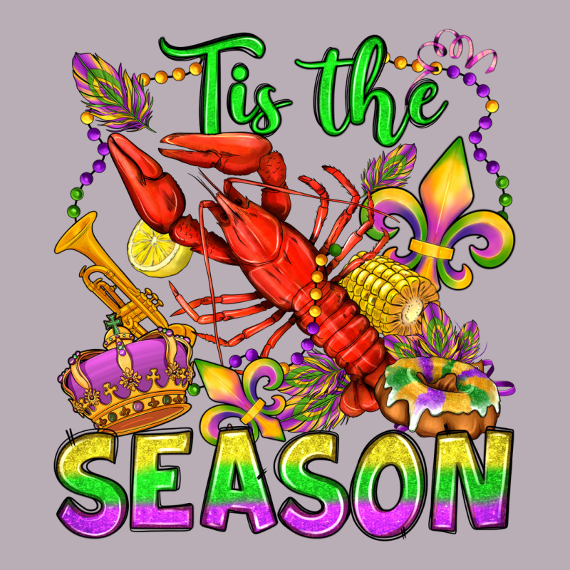 Tis The Season Mardi Gras Olivia Vintage Tee by OliviaCreatesArt | Teevron