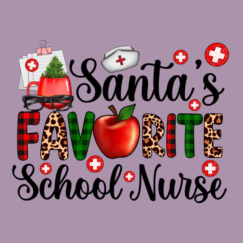 Santa's Favorite  School Nurse Heavyweight Hoodie by AdoDesignShop | Teevron