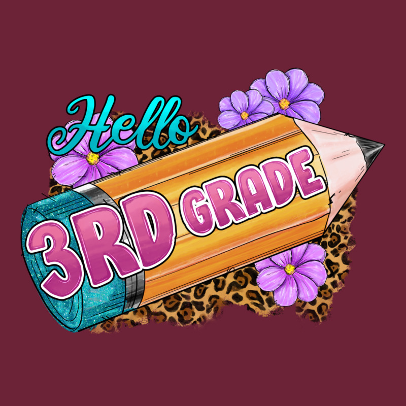 Hello 3rd Grade Long Sleeve Tee by RanaPortraitStore | Teevron
