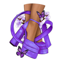 Cancer diva purple ribbon | Teevron