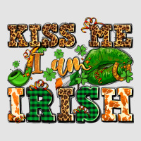 Kiss Me I Am Irish  With Lips And Shamrocks Premium Sweatshirt | Teevron
