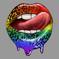 Rainbow Lips Pride Vintage Hoodie | Teevron