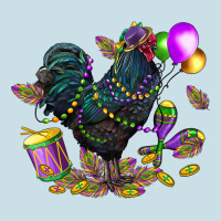 Mardi Gras Chicken Ladies Tee | Teevron