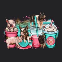 Pig Coffee Cups Vintage Tee | Teevron