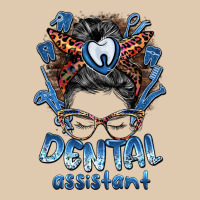 Dental Assistant Messy Bun Heavyweight Sweatshirt | Teevron