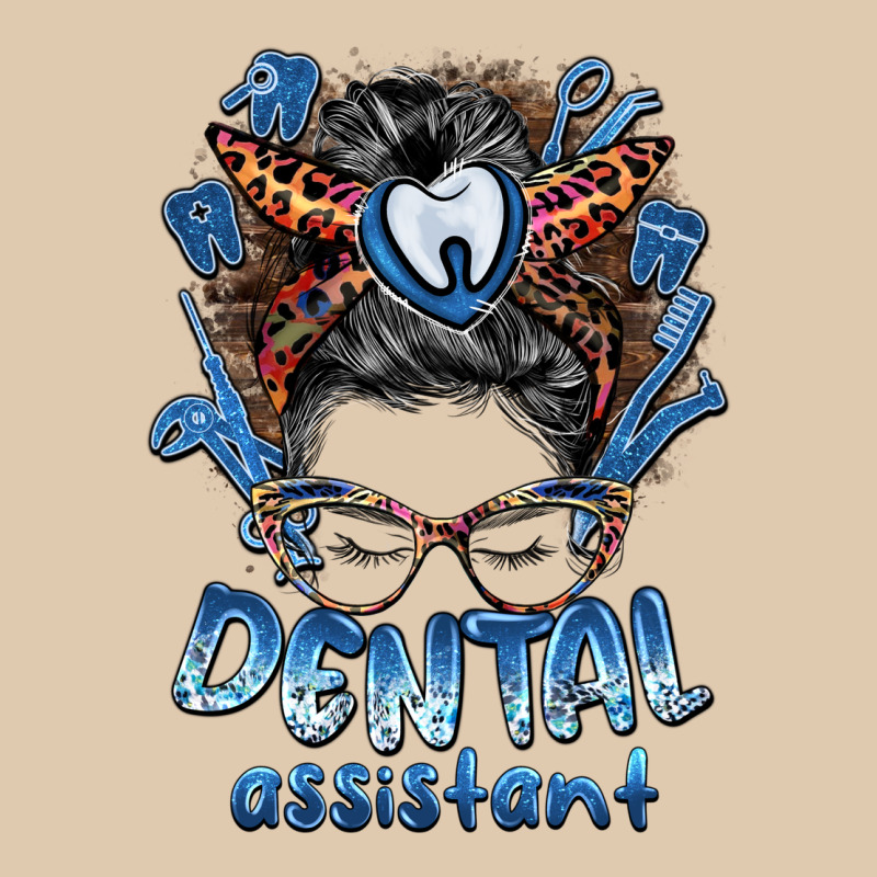 Dental Assistant Messy Bun Heavyweight Sweatshirt by BarkalooDesign | Teevron