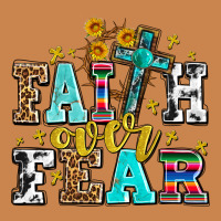 Faith Over Fear With Cross And Sunflowers Heavyweight Hoodie | Teevron