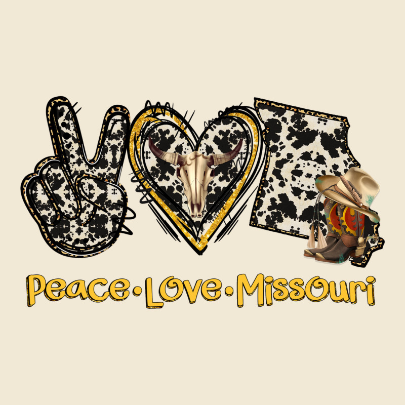 Peace Love Missouri Premium Tee by Jasminsmagicworld | Teevron