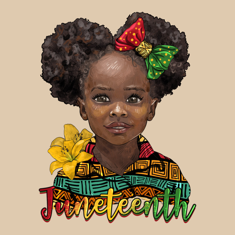 Juneteenth African Girl Heavyweight Sweatshirt by BarkalooDesign | Teevron