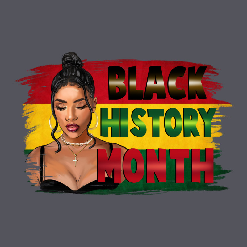 Black History Month Black Girl Vintage Hoodie by FaDigitalArtStudio | Teevron