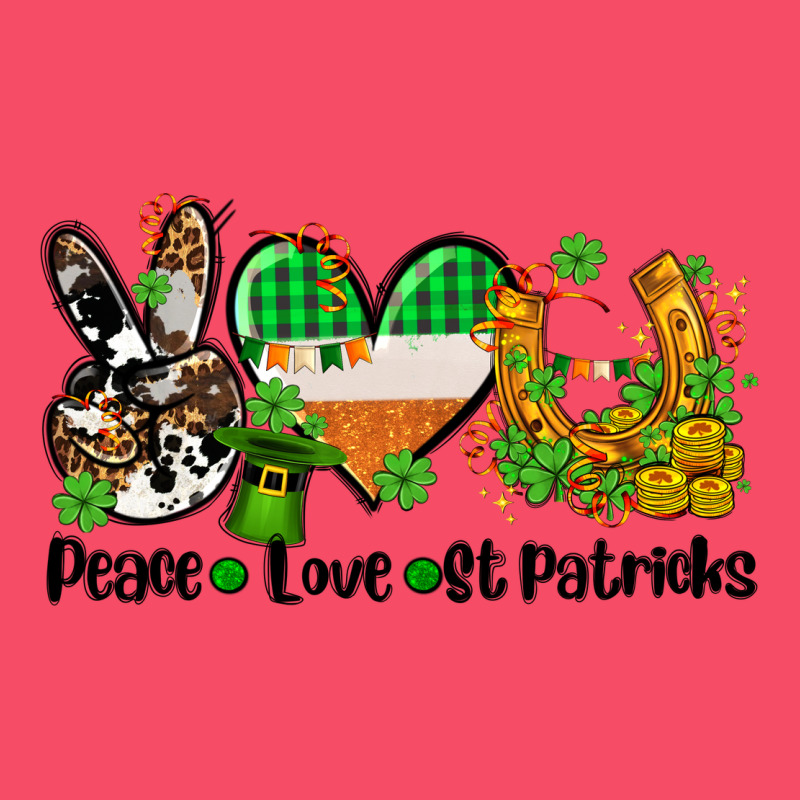 Peace Love St Patricks Premium Sweatshirt by AdoDesignShop | Teevron
