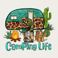 Camping Life Caravan And Gnome Zipper Hoodie | Teevron