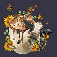 Black And White Cow Coffee Cup Vintage Hoodie | Teevron