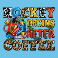 Hockey Begins After Coffee Ado Premium Sweatshirt | Teevron
