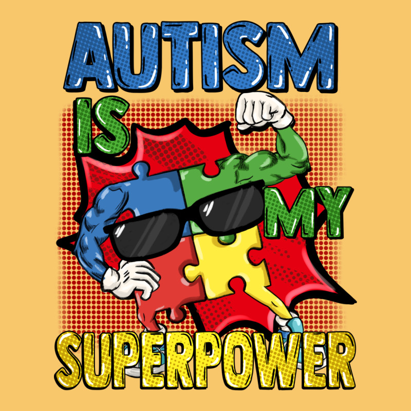 Autism Is My Superpower Autism Awareness Day Vintage Hoodie by FaDigitalArtStudio | Teevron