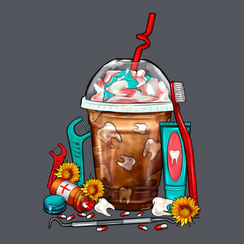 Dentist Frappe Coffee Vintage Hoodie by FaDigitalArtStudio | Teevron