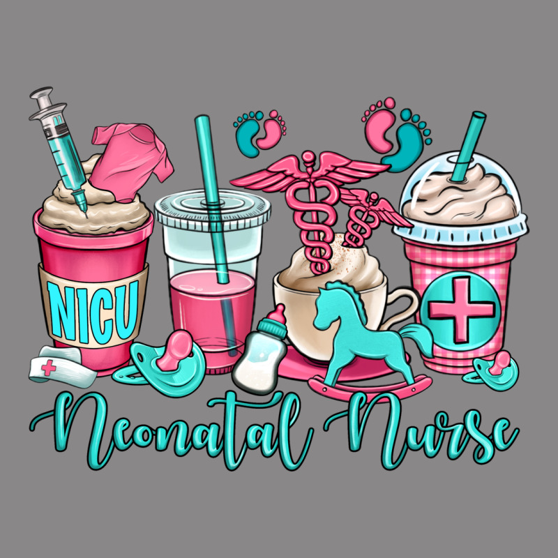 Nicu Neonatal Nurse Coffee Cups Vintage Tee by OliviaCreatesArt | Teevron