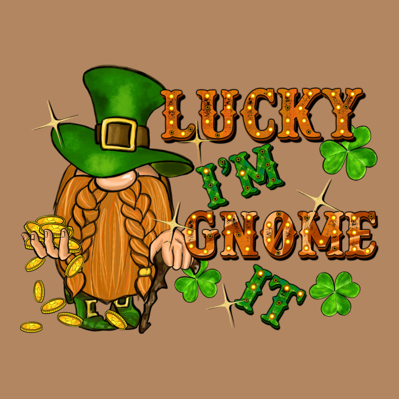 Lucky I'm Gnome It St. Patricks Day Long Sleeve Tee by FaDigitalArtStudio | Teevron