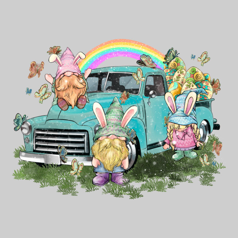 Easter Gnomies With Truck Easter Day Premium Tee by HowdyJamesFarm | Teevron