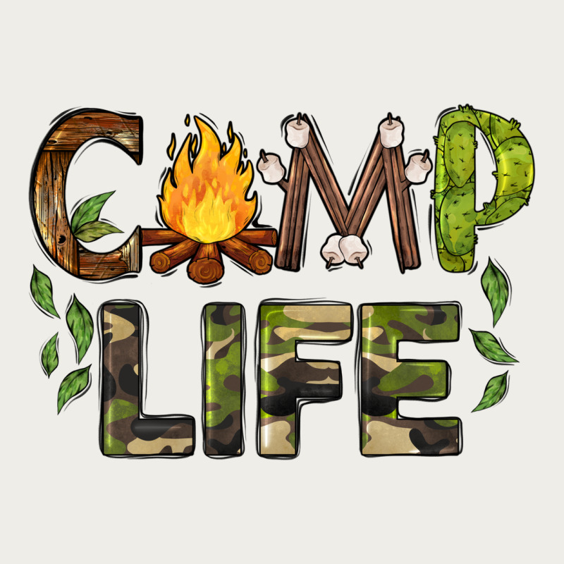 Camp Life Zipper Hoodie by BarkalooDesign | Teevron