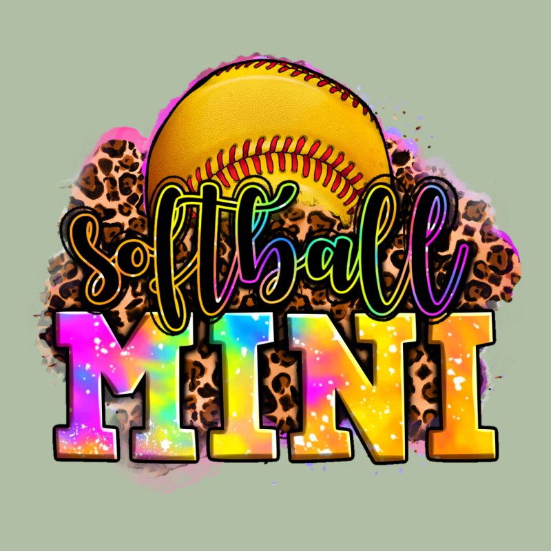 Softball Mini Urban Heavy Tee by OliviaCreatesArt | Teevron