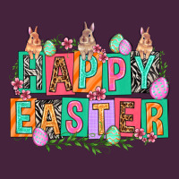 Happy Easter With Plate Letters Easter Day Premium Tee | Teevron