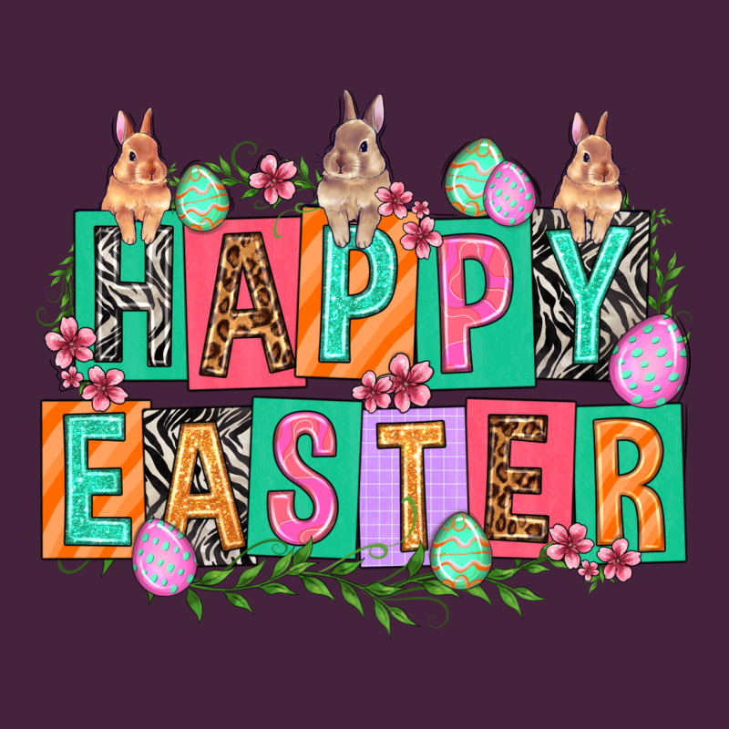 Happy Easter With Plate Letters Easter Day Premium Tee by HowdyJamesFarm | Teevron