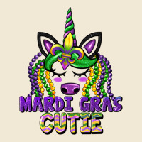 Mardi Gras Cutie Unicorn Ladies Tee | Teevron