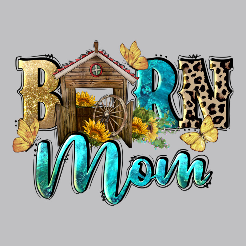 Barn Mom Mother's Day Long Sleeve Tee by FaDigitalArtStudio | Teevron