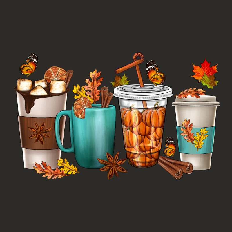 Thankful Coffee Cups Heavy Core Tee by texasbilliewilder | Teevron