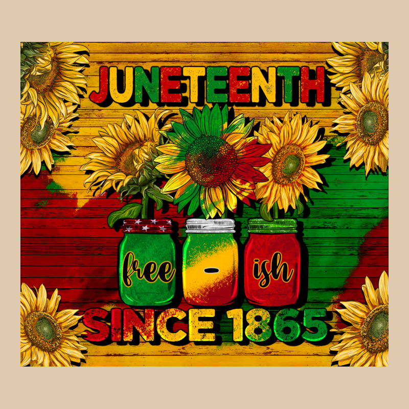 Juneteenth Since 1865 Tumbler Heavyweight Sweatshirt by BarkalooDesign | Teevron