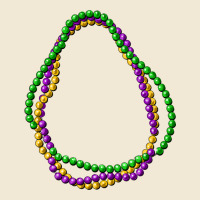 Mardi Gras Beads Ladies Tee | Teevron
