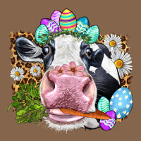 Happy Easter Cow With Eggs Easter Day Premium Tee | Teevron