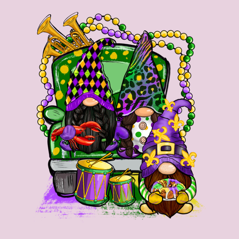 Mardi Gras Gnomies Truck Ladies Tee by CowGirlArtShop | Teevron