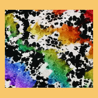 Rainbow Pride Cowhide Tumbler Vintage Hoodie | Teevron