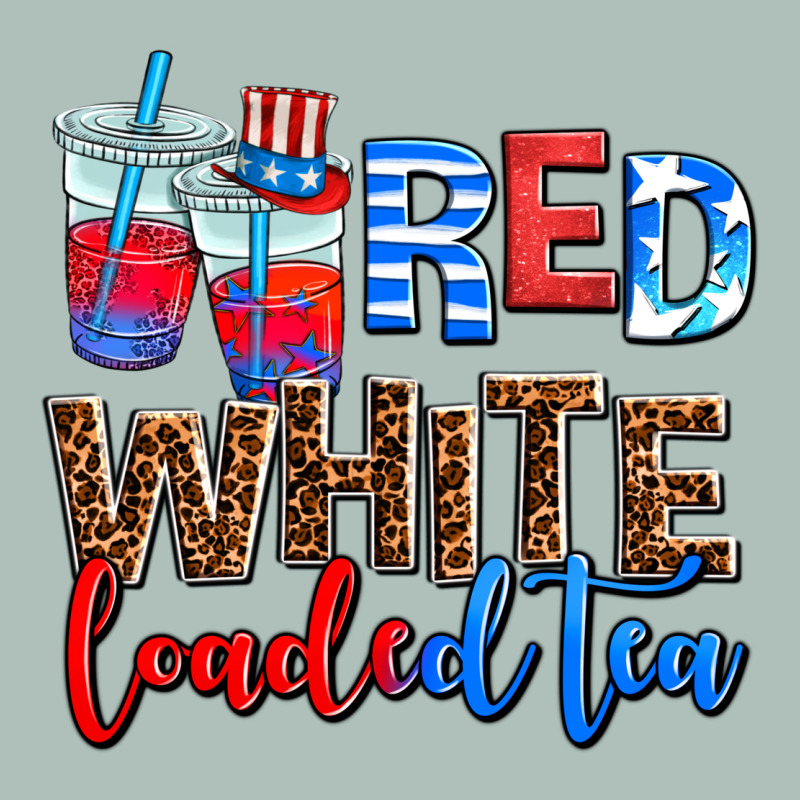 Red White Loaded Tea Heavyweight Hoodie by AdoDesignShop | Teevron