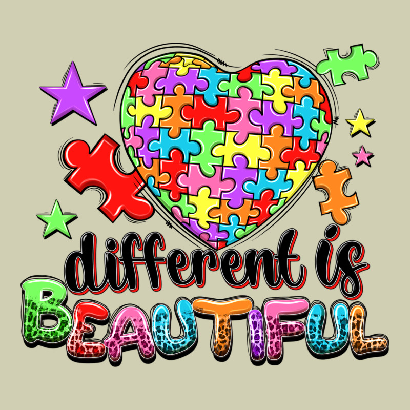 Different Is Beautiful Heavy Core Tee by NancyCooperArtShop | Teevron