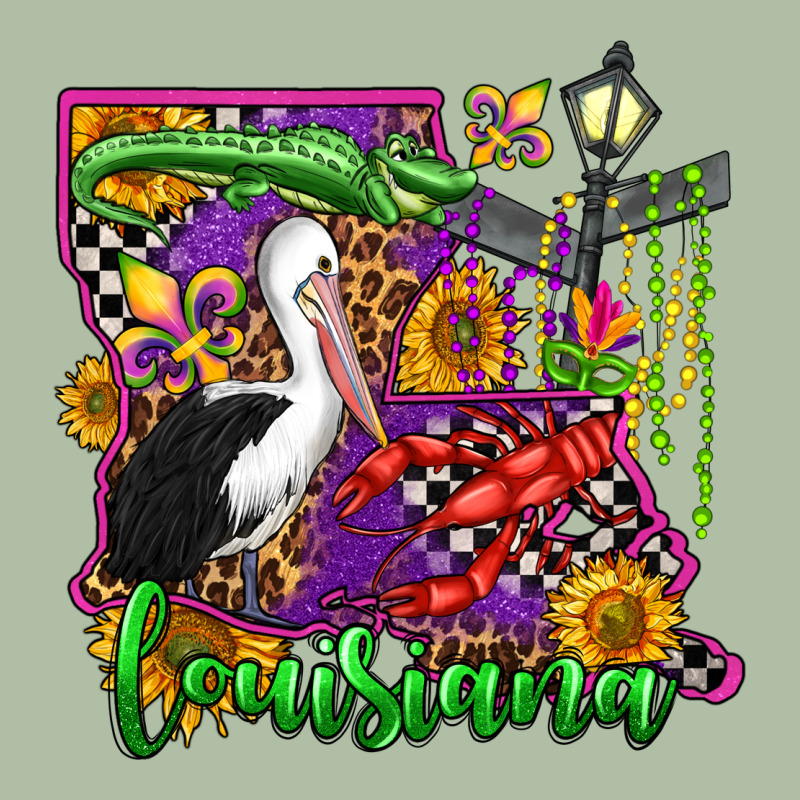 Louisiana Urban Heavy Tee by OliviaCreatesArt | Teevron