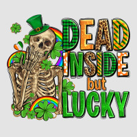 Dead Inside But Lucky  With Skeleton Premium Sweatshirt | Teevron