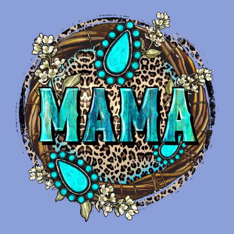 Mama With Gemstone Leopard Mother's Day Long Sleeve Tee by FaDigitalArtStudio | Teevron